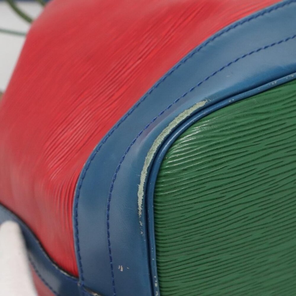 Authentic LOUIS VUITTON Epi Toriko color Noe Bag Red Blue Green M44084 LV - Picture 7 of 16